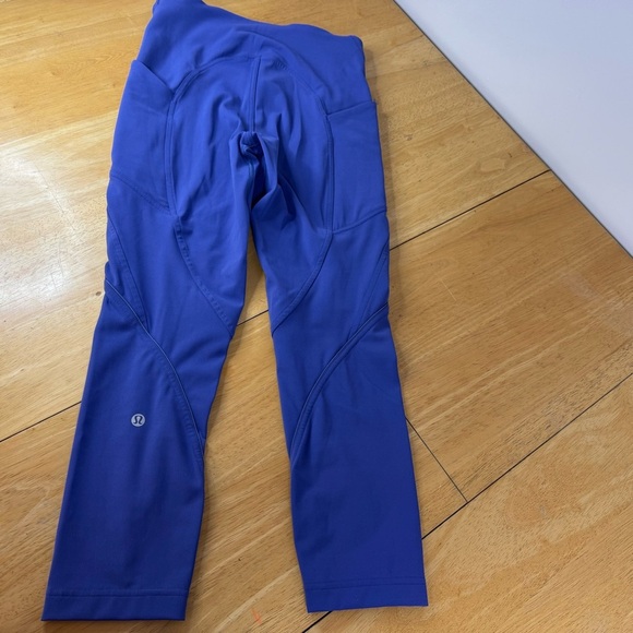Lululemon Women’s Size 6 Speed Up  Leggings Purple Athletic - Picture 6 of 11